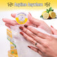 Hand Pop Travel Hand Wipes – 24 Single-Use Alcohol-Free Wet Wipes, Individually Wrapped, Lemon or Fresh Scent, Perfect for Travel, Work & Everyday Use